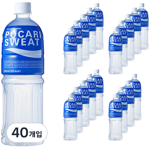 포카리스웨트, 900ml, 40개