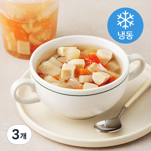 메디쏠라 치킨마녀스프 (냉동), 350g, 3개