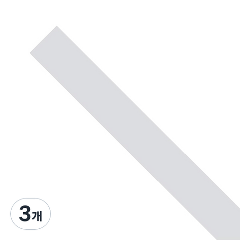 OON 열 수축 튜브 케이블 투명 80mm x 1m, 3개