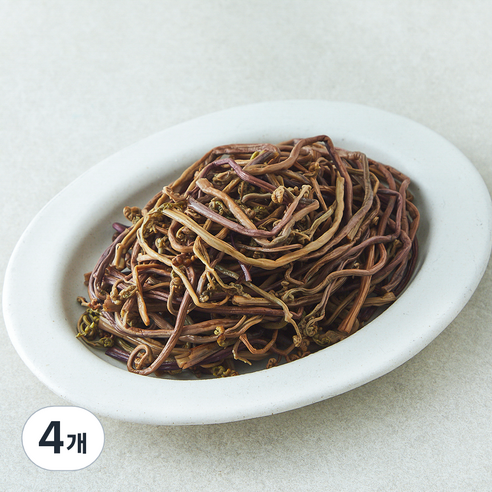 친환경 데친 고사리, 4개, 150g