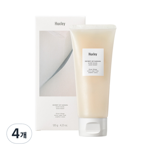 헉슬리 헉슬리 슬립 마스크 굿 나잇, 100ml, 4개