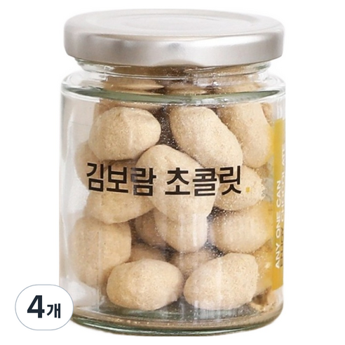 김보람초콜릿 아망드 인절미 쇼콜라 초콜릿, 110g, 4개