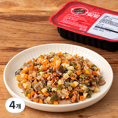 모두의집밥 키즈소고기비빔, 120g, 4개