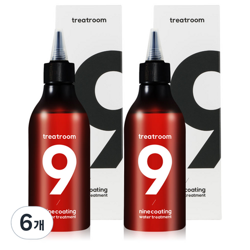 트리트룸 나인코팅 워터트리트먼트, 230ml, 6개