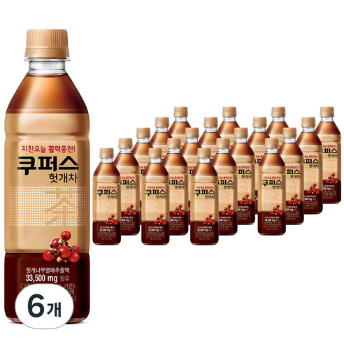 팔도 쿠퍼스 헛개차, 500ml, 120개