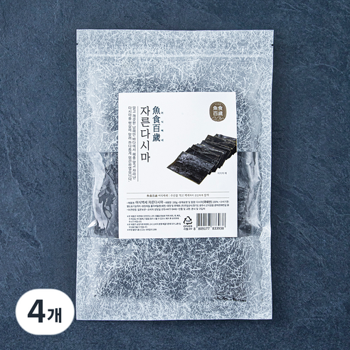 어식백세 자른다시마, 100g, 4개