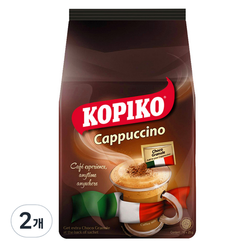 코피코 마요라 카푸치노 커피, 25g, 10개입, 2개