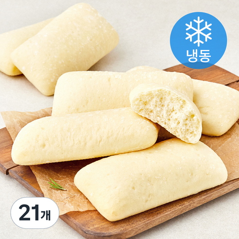 신라명과 탕종치아바타 (냉동), 70g, 21개