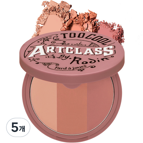 투쿨포스쿨 아트클래스 바이로댕 블러셔 9g, 드로제, 5개