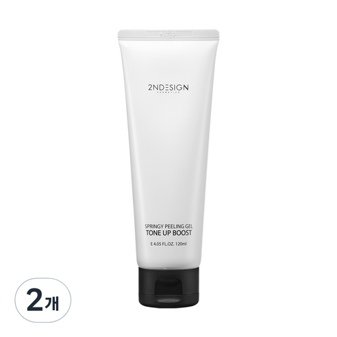 세컨디자인 스프링이 필링젤 톤업 부스트, 120ml, 2개