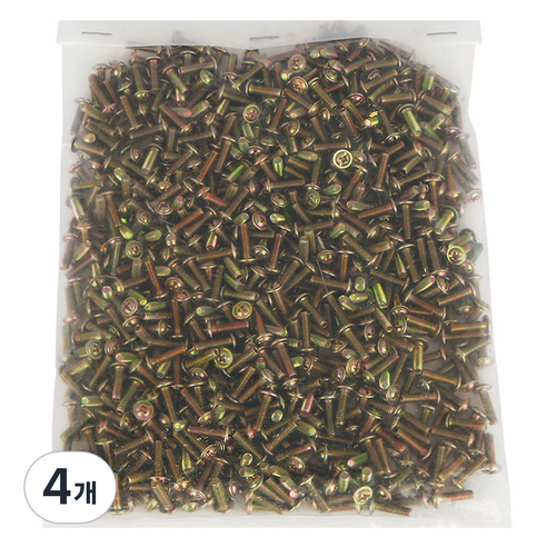 둥근머리 나사 볼트 1kg, 2840개