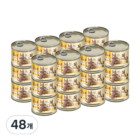 바이캣 그냥저냥 그레이비 소스, 48개, 참치와 닭고기