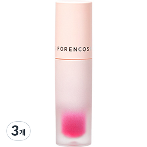 포렌코즈 속타투 립틴트, 01 솔트, 2.5g, 3개