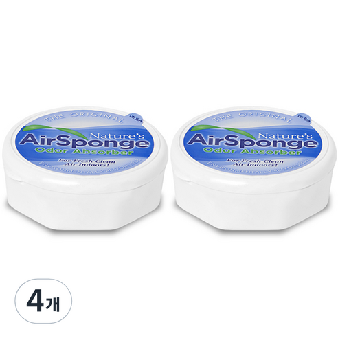 네이처스 에어스펀지 스티커오픈형 탈취제 본품, 227g, 4개