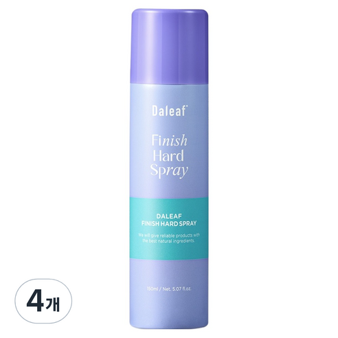 달리프 글램 피니쉬 하드 헤어 스프레이, 150ml, 4개