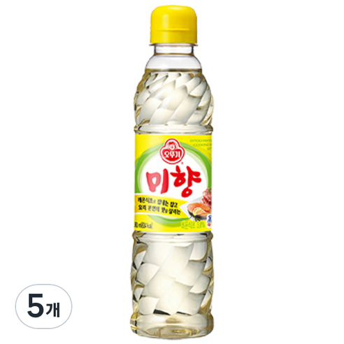 오뚜기 미향, 360ml, 5개