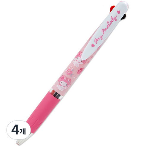제트스트림 산리오 3색 볼펜 0.5mm, 마이멜로디, 4개