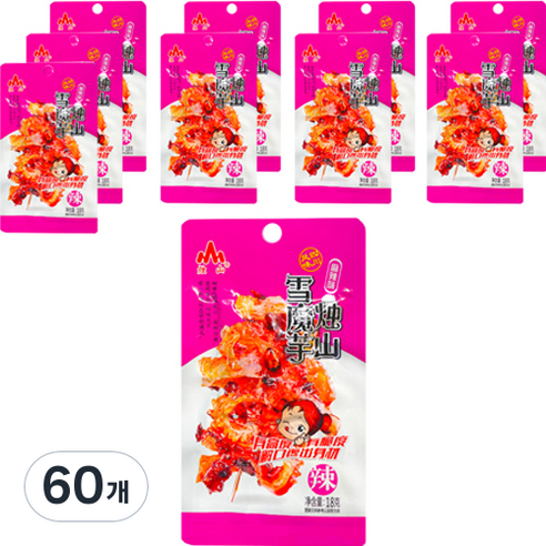 주샨 마라곤약, 18g, 60개