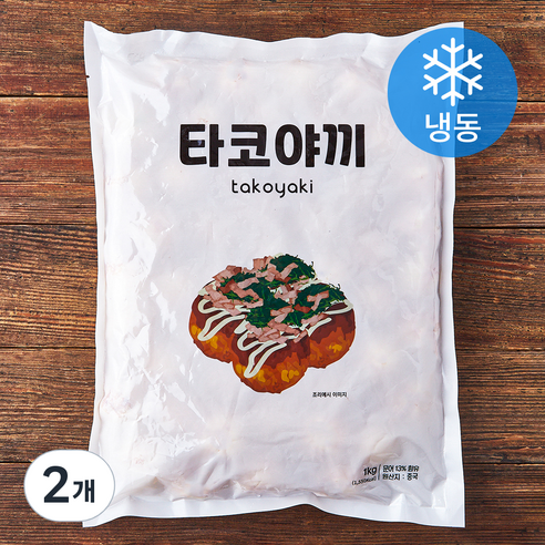 이안 타코야끼 (냉동), 1kg, 2개