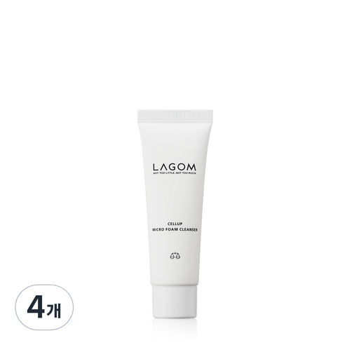 라곰 셀럽 마이크로 폼 클렌저 미니, 30ml, 4개