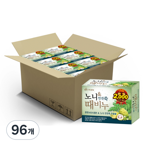 무궁화 노니 앤 인진쑥 때비누, 90g, 96개