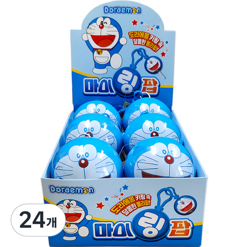 도라에몽 마이링팝 캔디, 24개, 8g