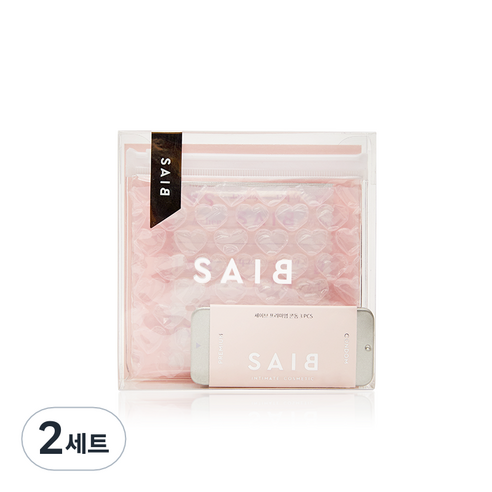 세이브 프리미엄 콘돔 리얼필 3p + 리필 12p +파우치 세트, 2세트