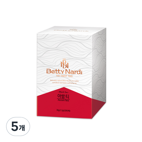 베티나르디 아쌈 티, 1.5g, 20개입, 5개