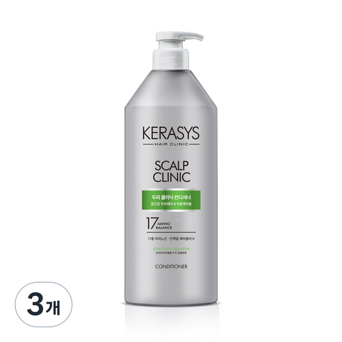 케라시스 두피 클리닉 단백질 컨디셔너, 980ml, 3개