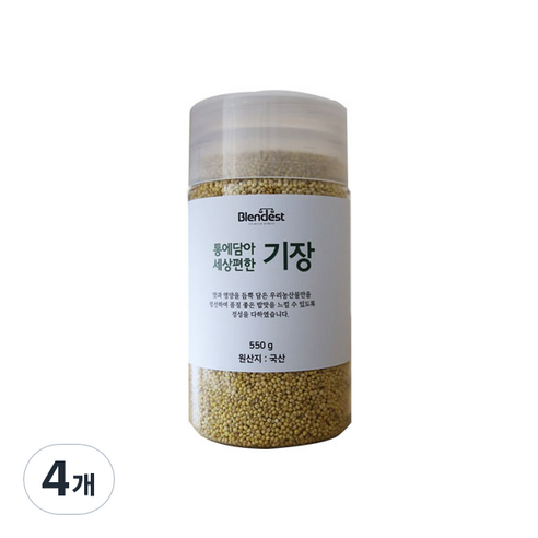 블랜디스트 통에담아 세상편한 기장, 550g, 4개
