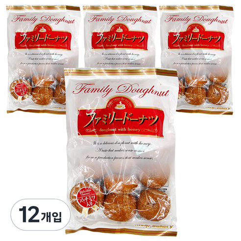 메이지 베이커리 패밀리도넛, 130g, 12개