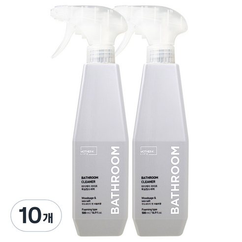 마더케이 라이프 욕실청소세제, 500ml, 10개