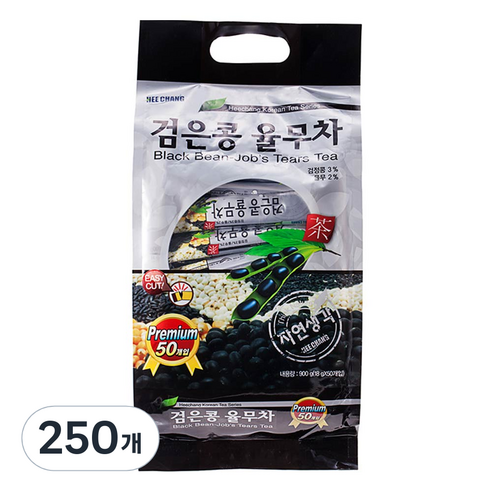 자연생각 검은콩 율무차, 18g, 50개입, 5개