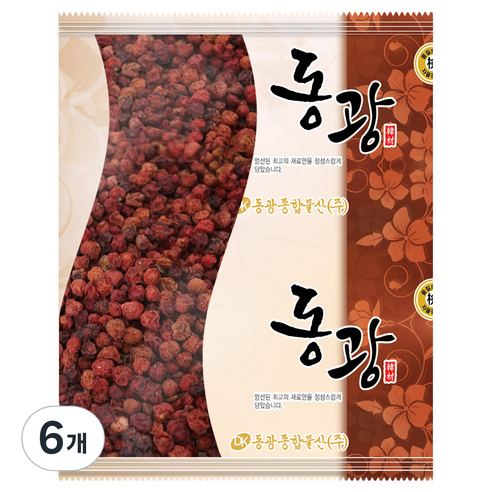 동광종합물산 오미자, 100g, 6개