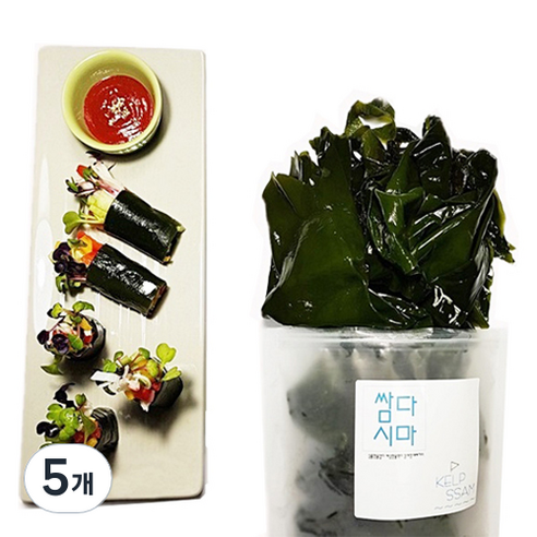 우진수산 염장 쌈다시마, 5개, 2.5kg
