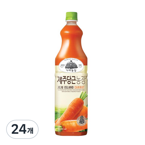 가야농장 제주당근농장, 1.5L, 24개
