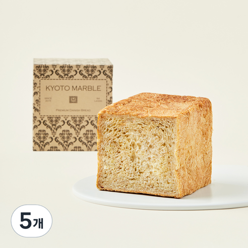교토마블 통밀 데니쉬 식빵, 460g, 5개