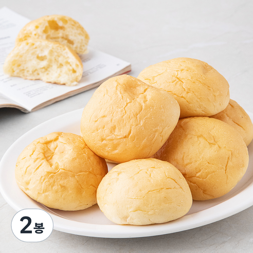 브로드카세 발효종 순수모닝빵 9알, 270g, 2봉