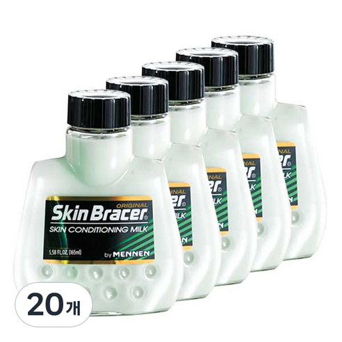 멘넨 스킨브레이서 스킨 컨디셔닝 밀크, 165ml, 20개
