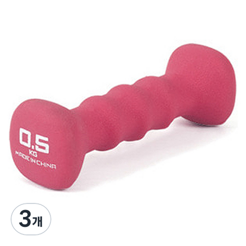 아이워너 네오프렌 사각아령, 0.5kg, 3개