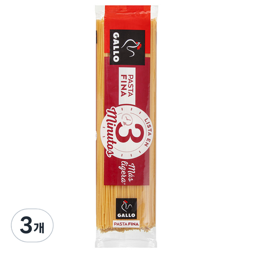갈로 씬 3분 스파게티, 400g, 3개