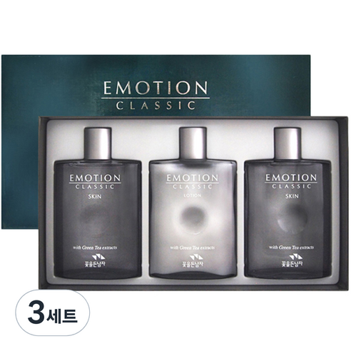 꽃을든남자 이모션 클래식 남성 전용 스킨케어 특별 기획 2종 세트, 3세트