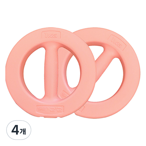 다이어트학교 여성용 써클아령, 4개, 1kg