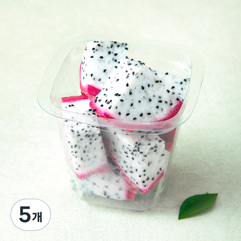 농협100 과일친구들 컵과일 용과, 160g, 5개