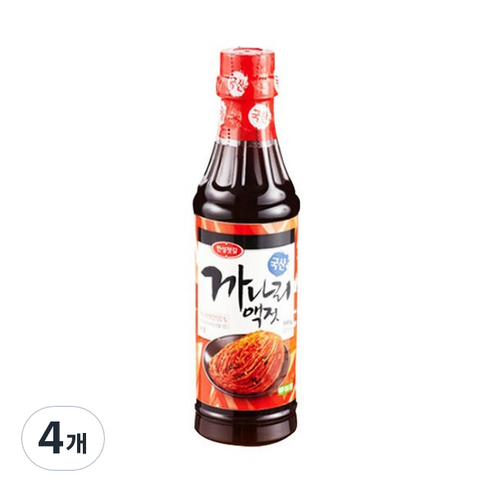 [한성기업] 액젓, 500g, 4개