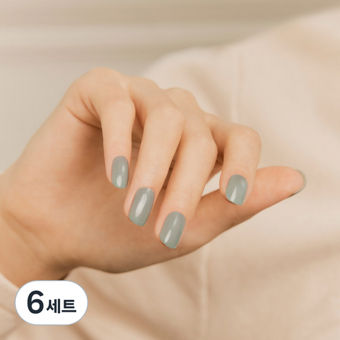 데싱디바 글로우 젤티커 30p 세트, 포그, 6세트