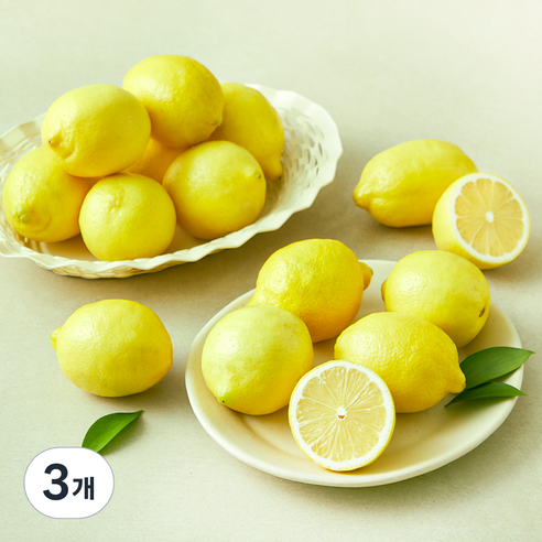 더네이처 레몬 20~22입, 2kg, 3개