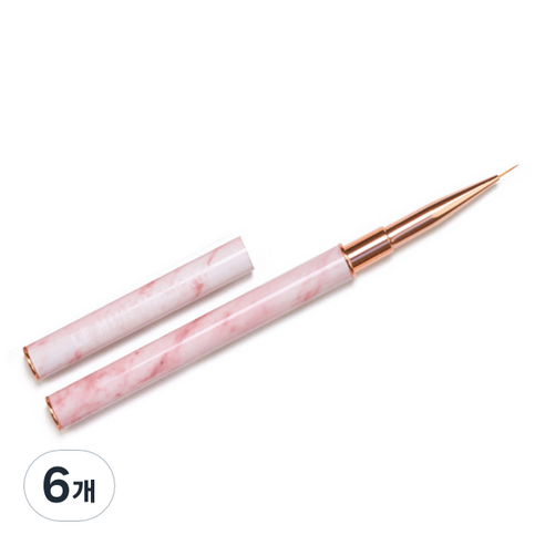르미니마카롱 네일아트 브러쉬, 르라이너, 6개