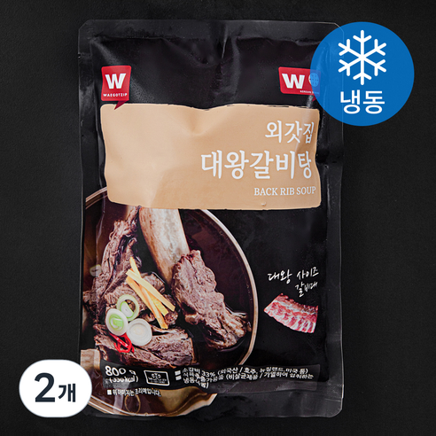 외갓집 대왕갈비탕 (냉동)