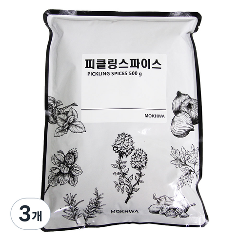 딜리셔스마켓 피클링스파이스, 500g, 3개